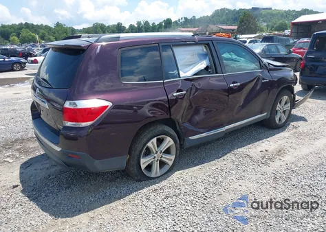 2012 Toyota Highlander Limited V6 из США, поврежденный, VIN 5TDDK3EH9CS137175